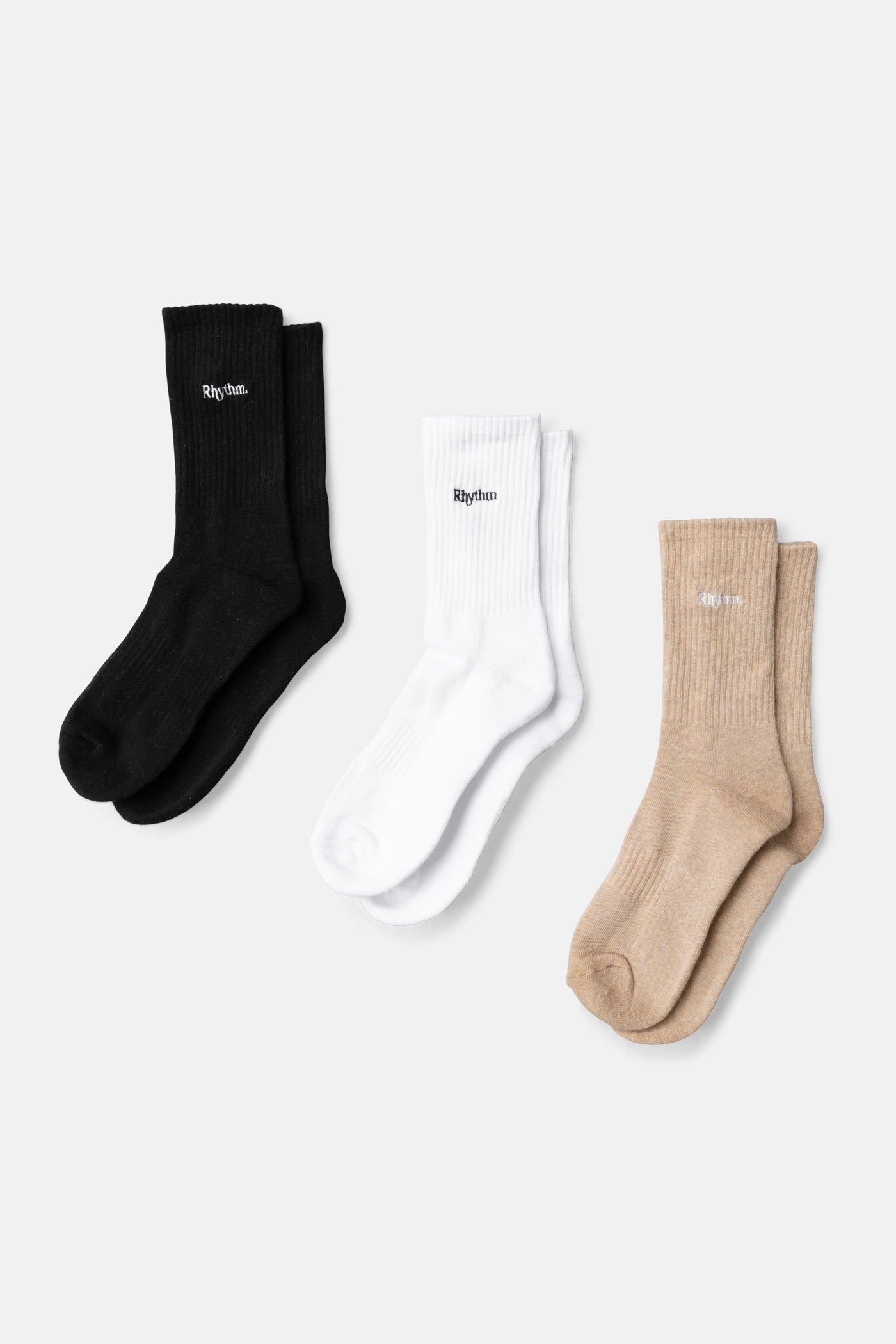 Essential 3-Pack Crew Sock – Rhythm
