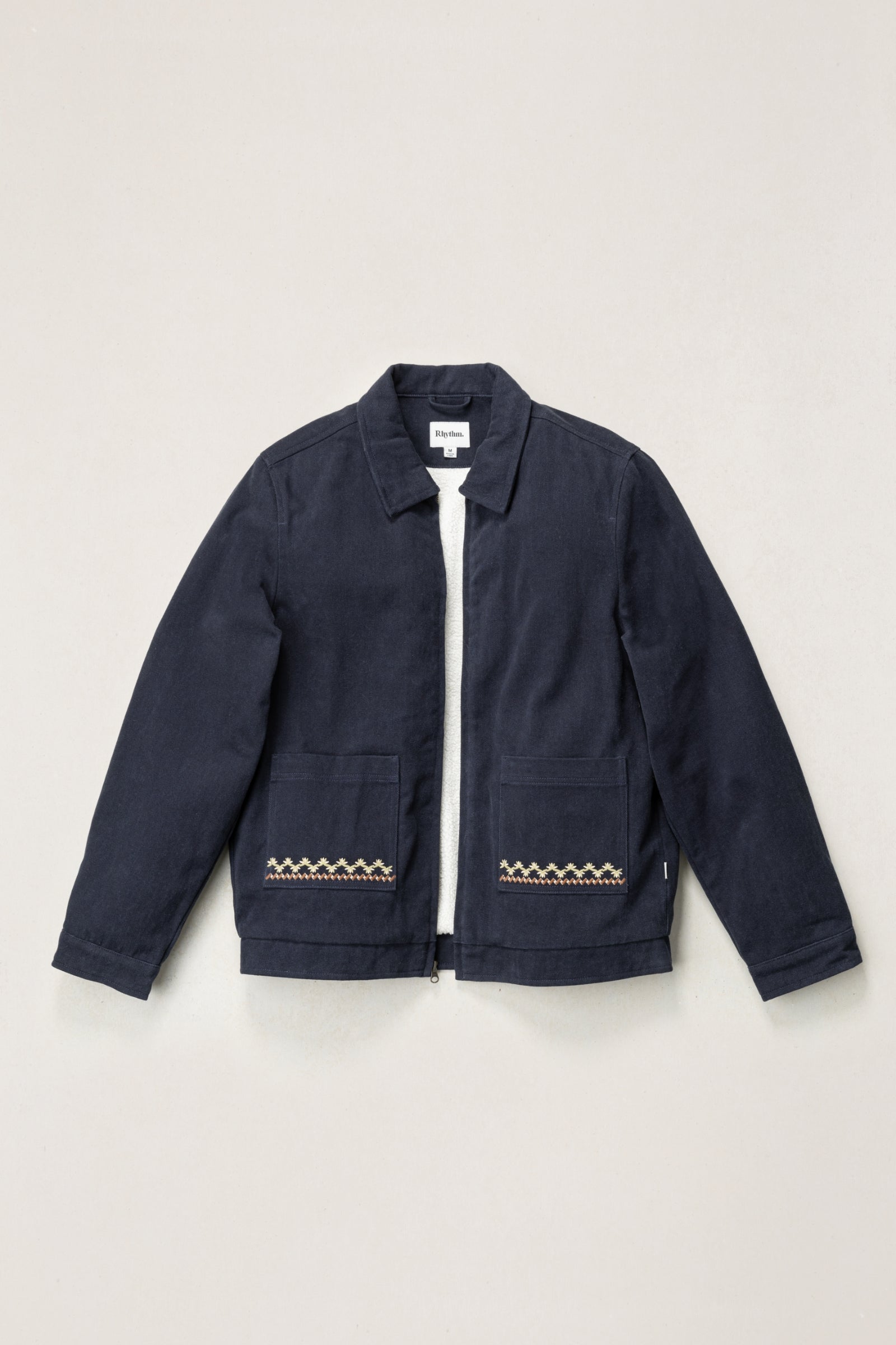 Arugam Twill Jacket Midnight Navy – Rhythm