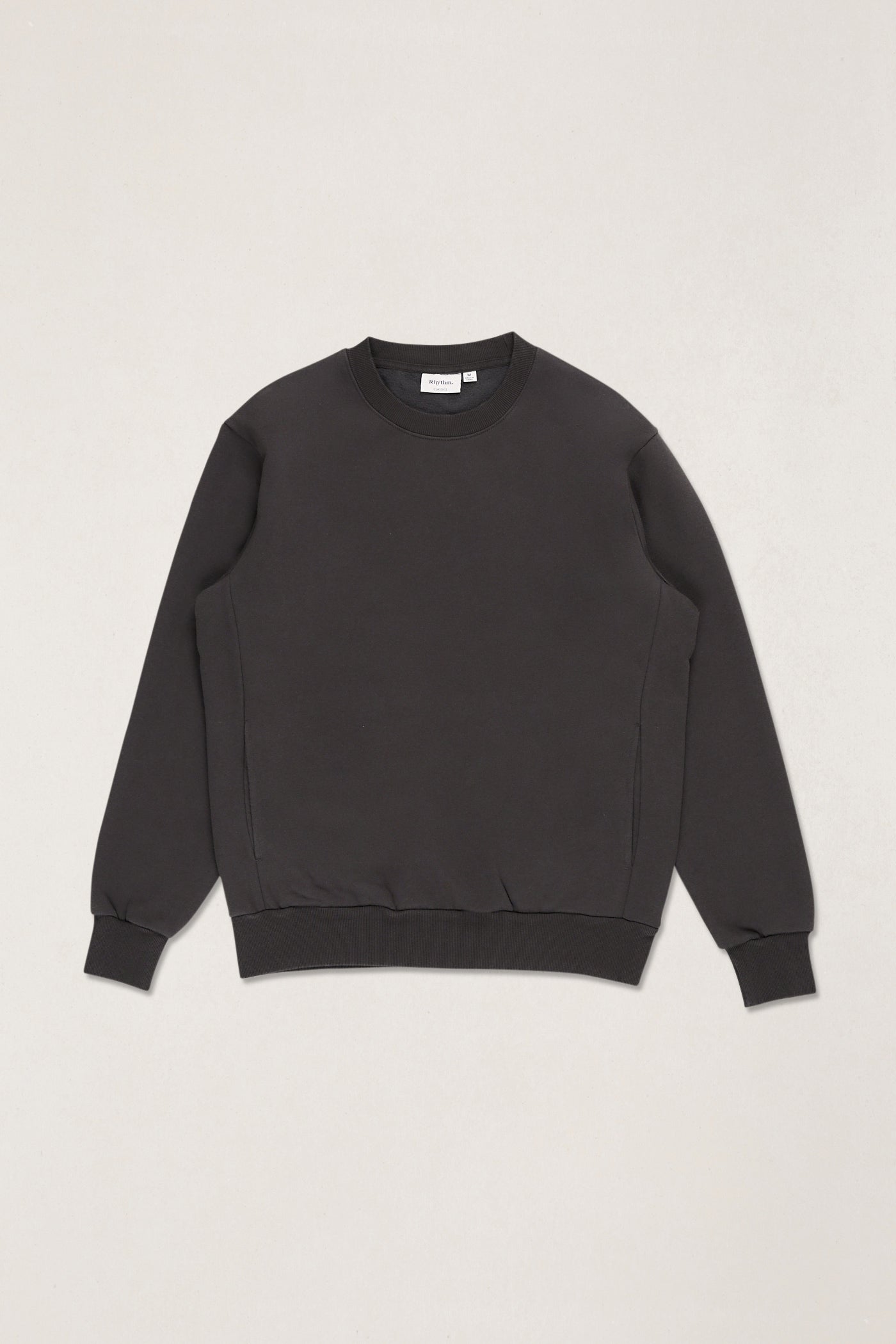 Classic Fleece Crew Vintage Black – Rhythm