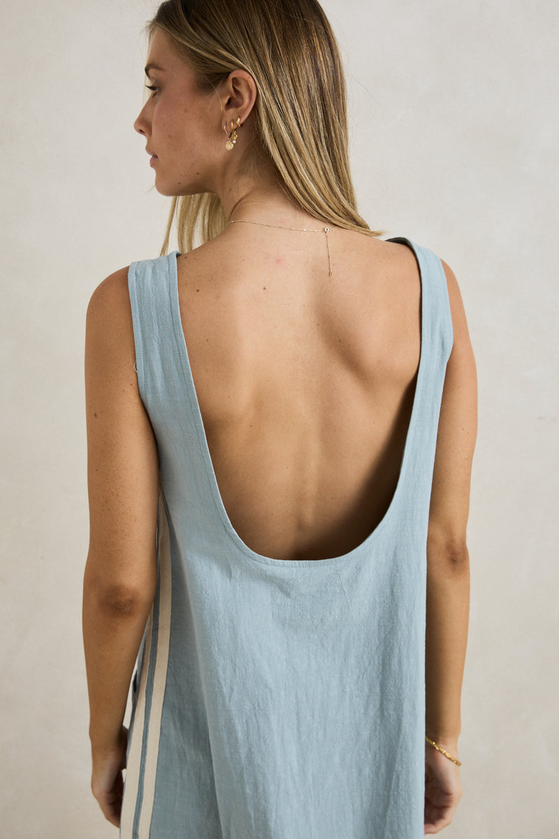 Hanalei Mini Dress Blue