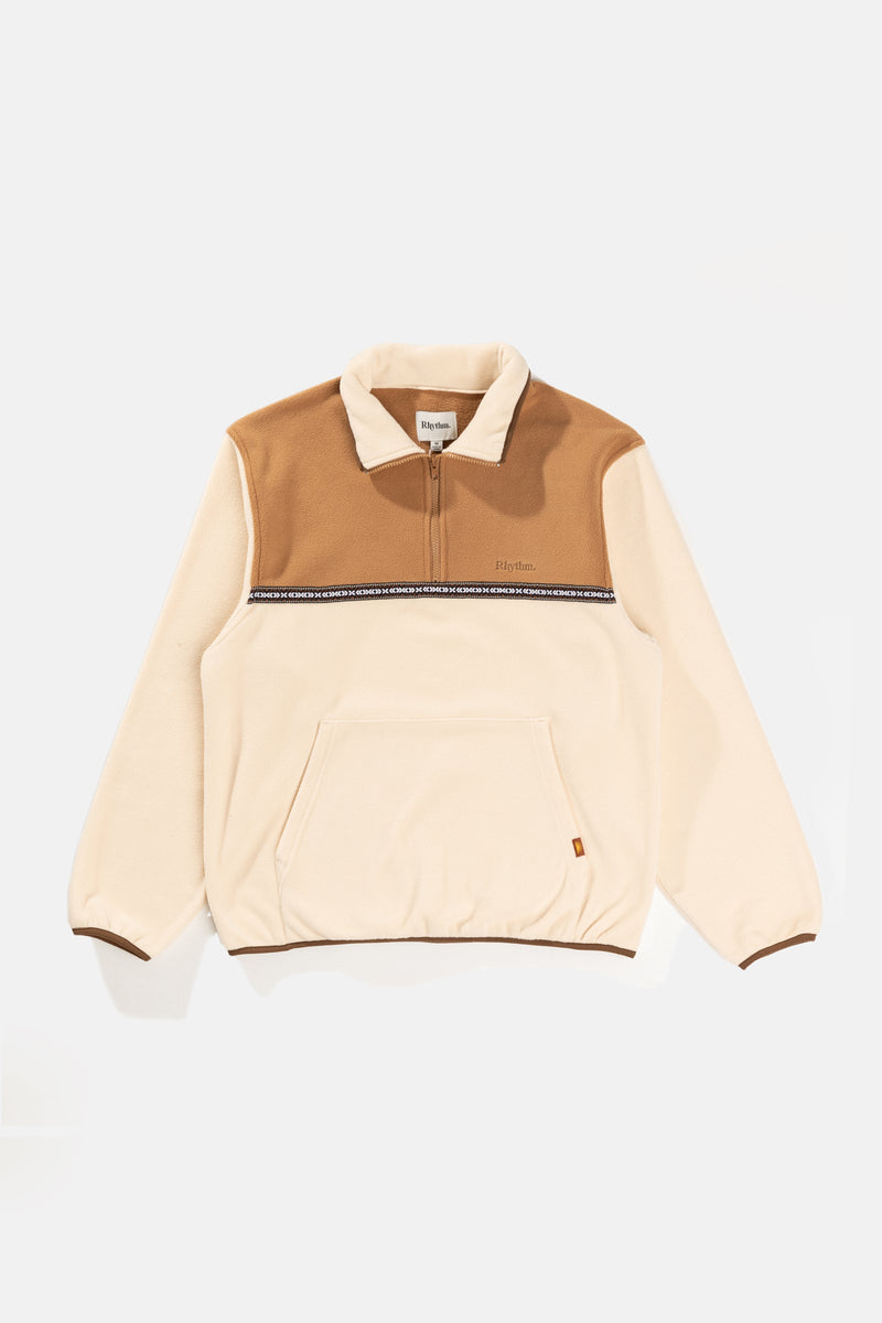 Alder Half Zip Pull Over Latte