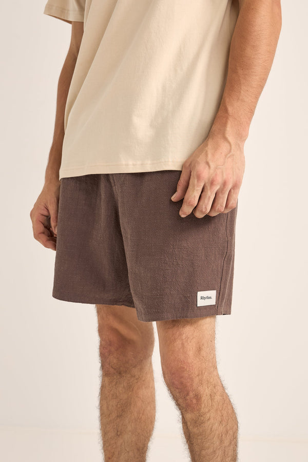 Textured Linen Jam Silt