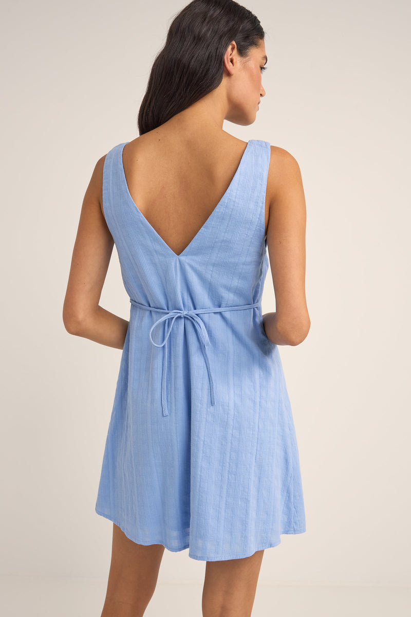 Tyler Mini Dress Cornflower