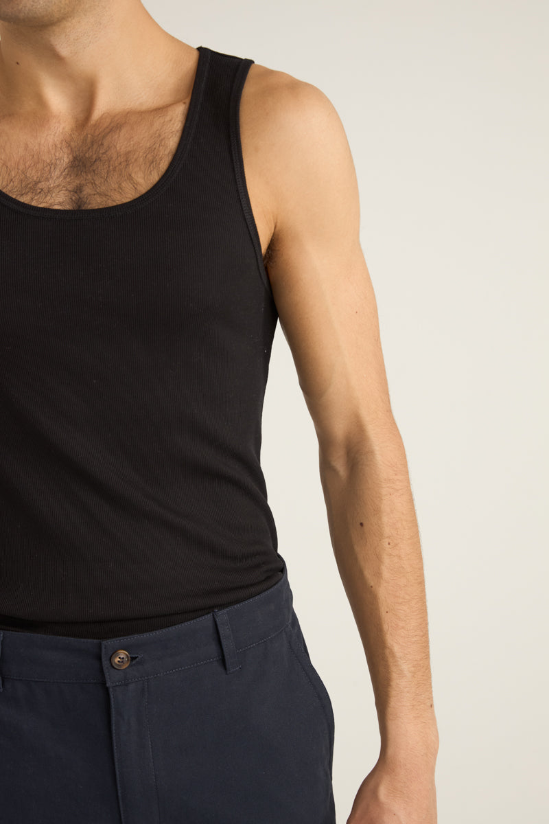 Everyday Singlet Black