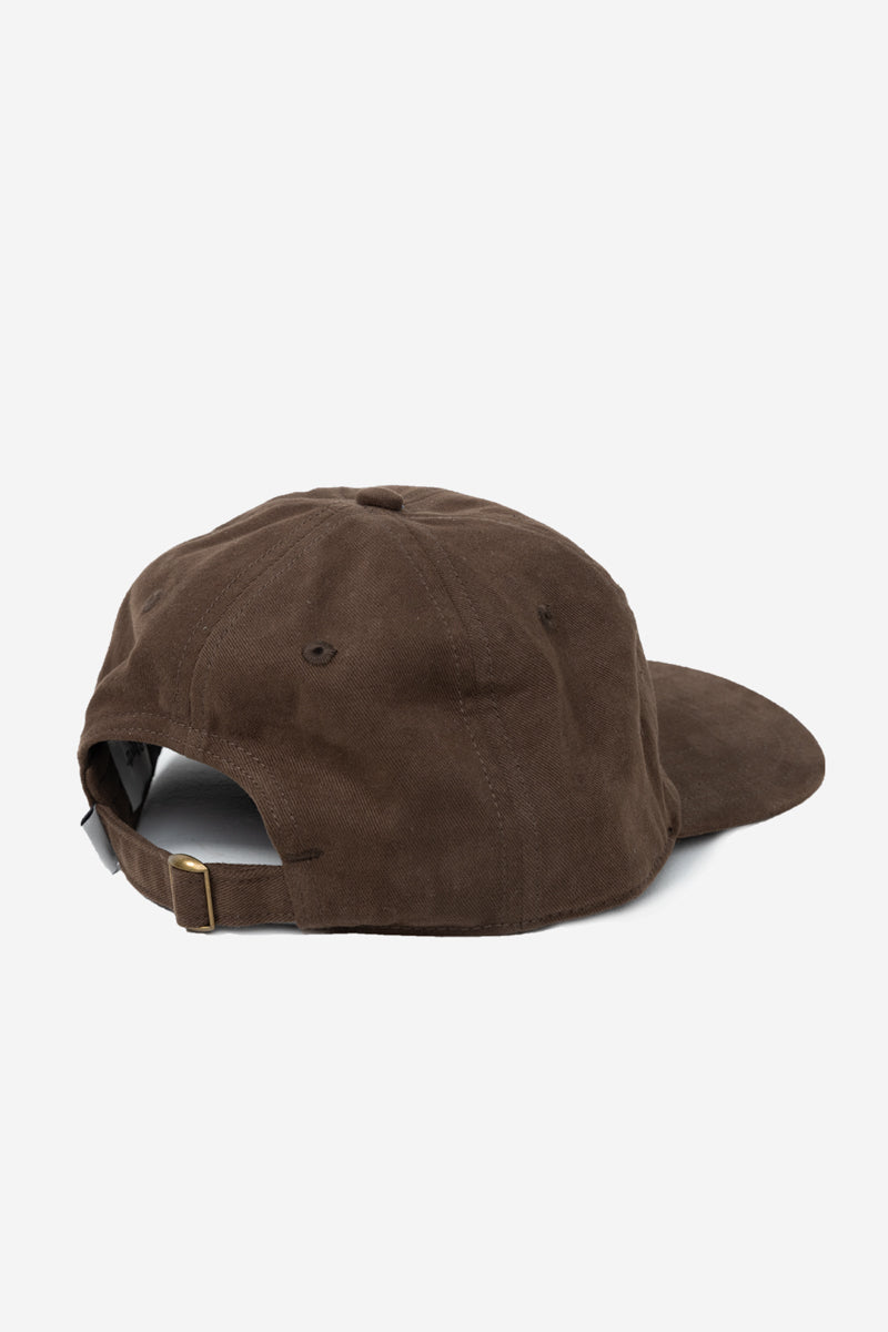 Essential Brushed Twill Cap Vintage Brown