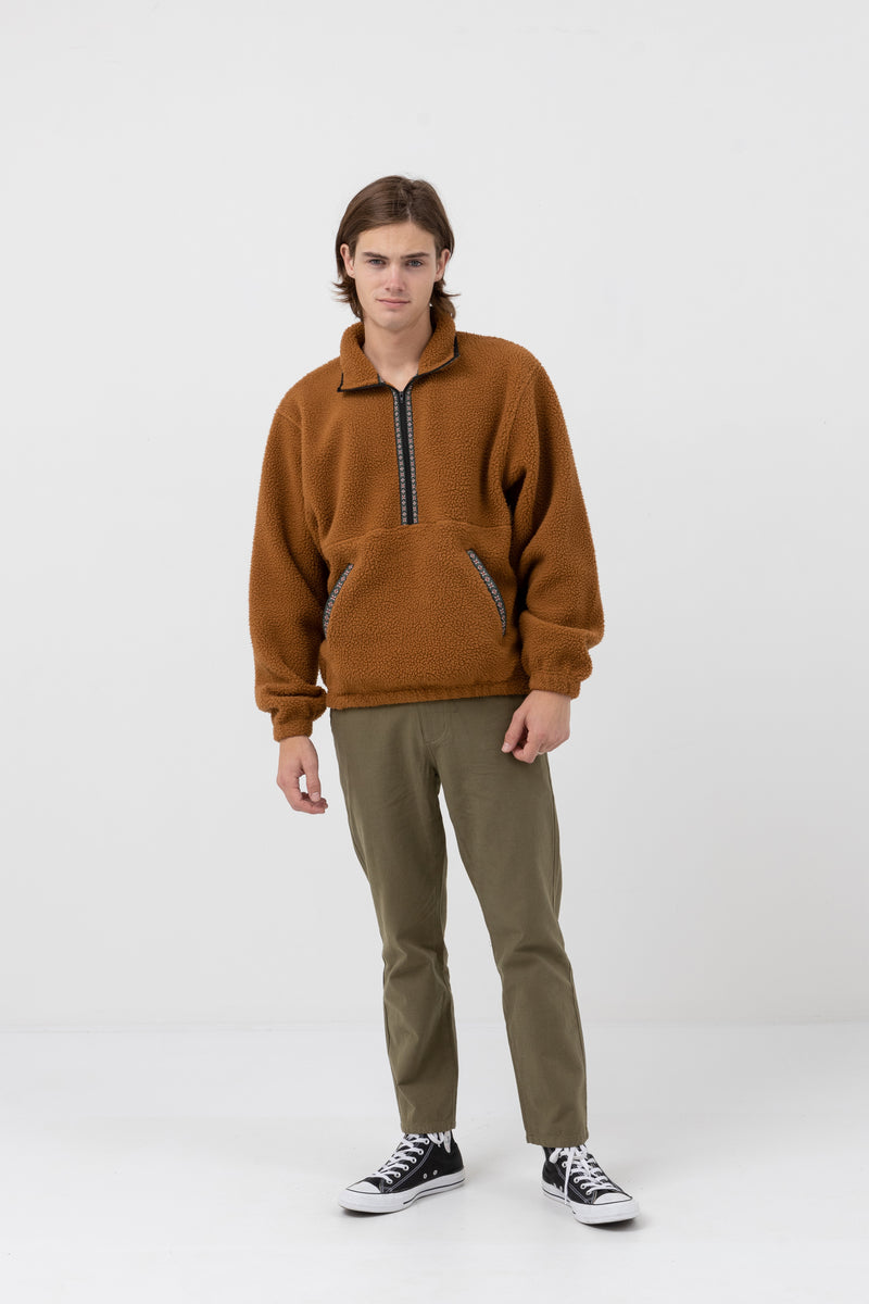 Sherpa Pullover Ochre