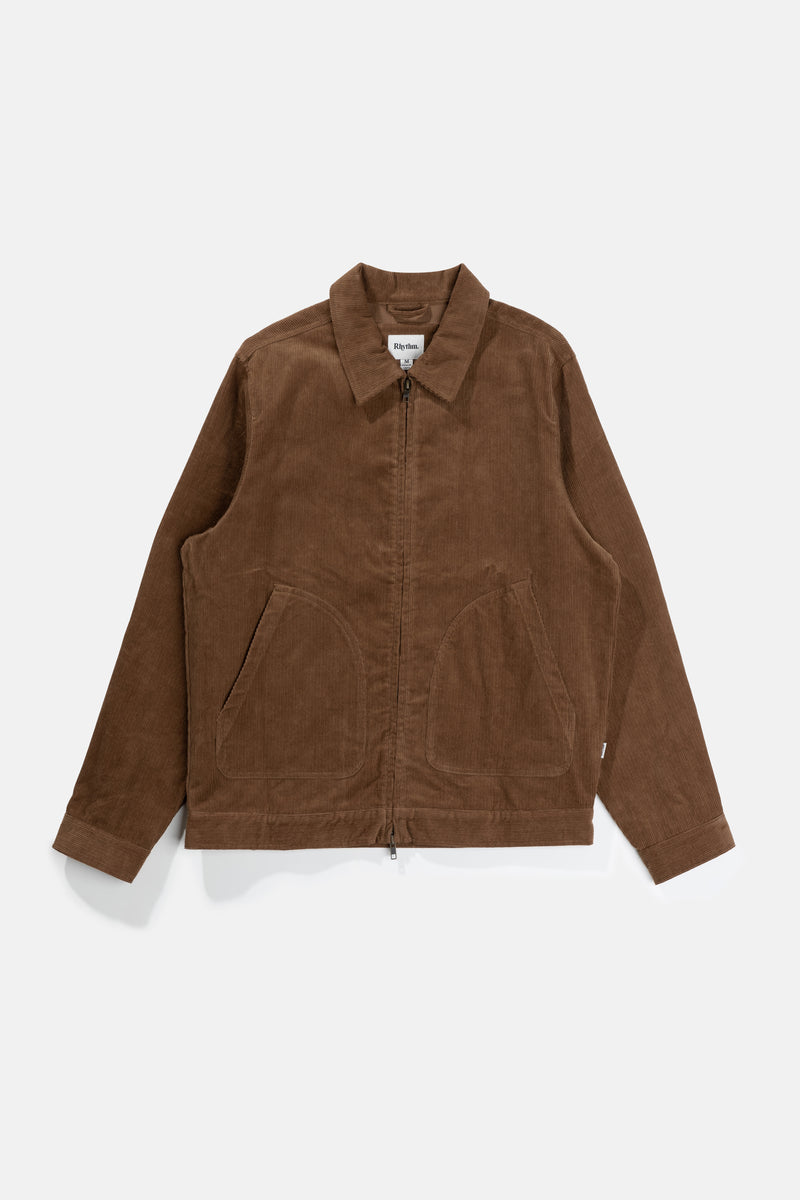 Cord Utility Jacket Brown