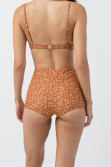 Nazare Paisley Surf Short CafŽ