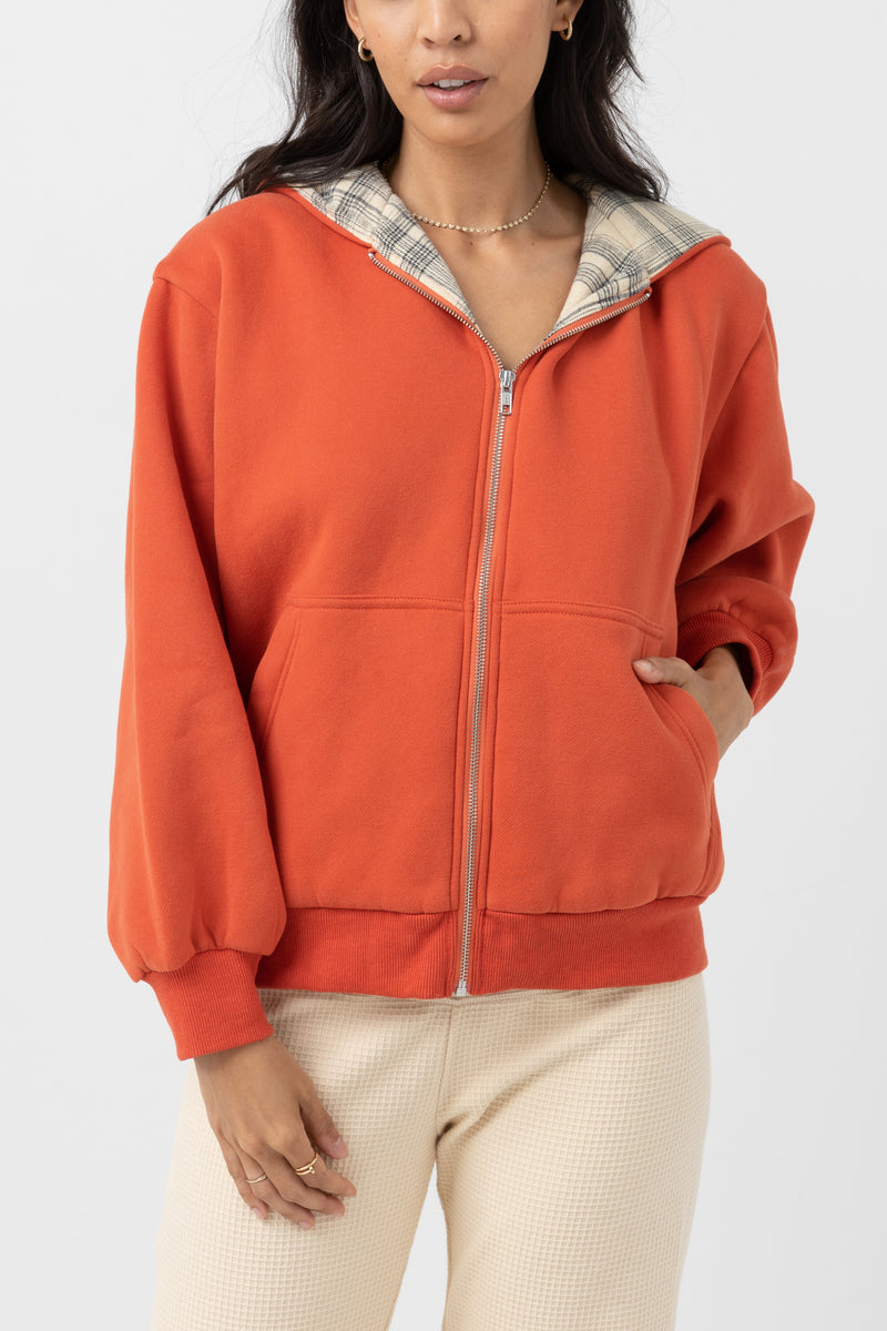 Ocean Beach Fleece Red Sand