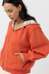 Ocean Beach Fleece Red Sand