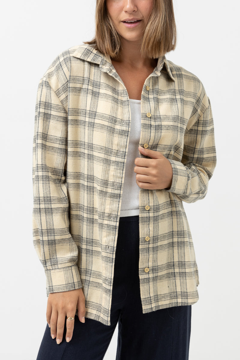 Dream Time Oversized Shirt Cream