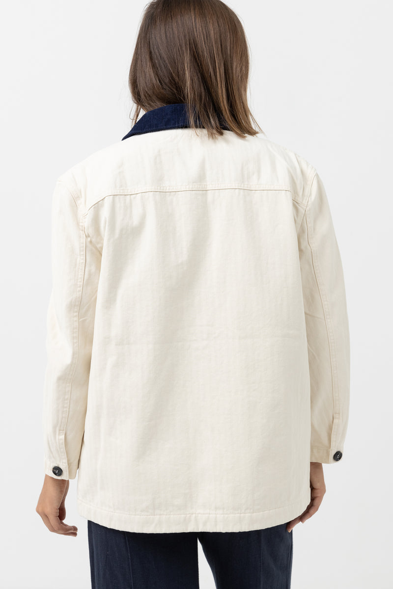 Pearls Oversized Jacket Pearl