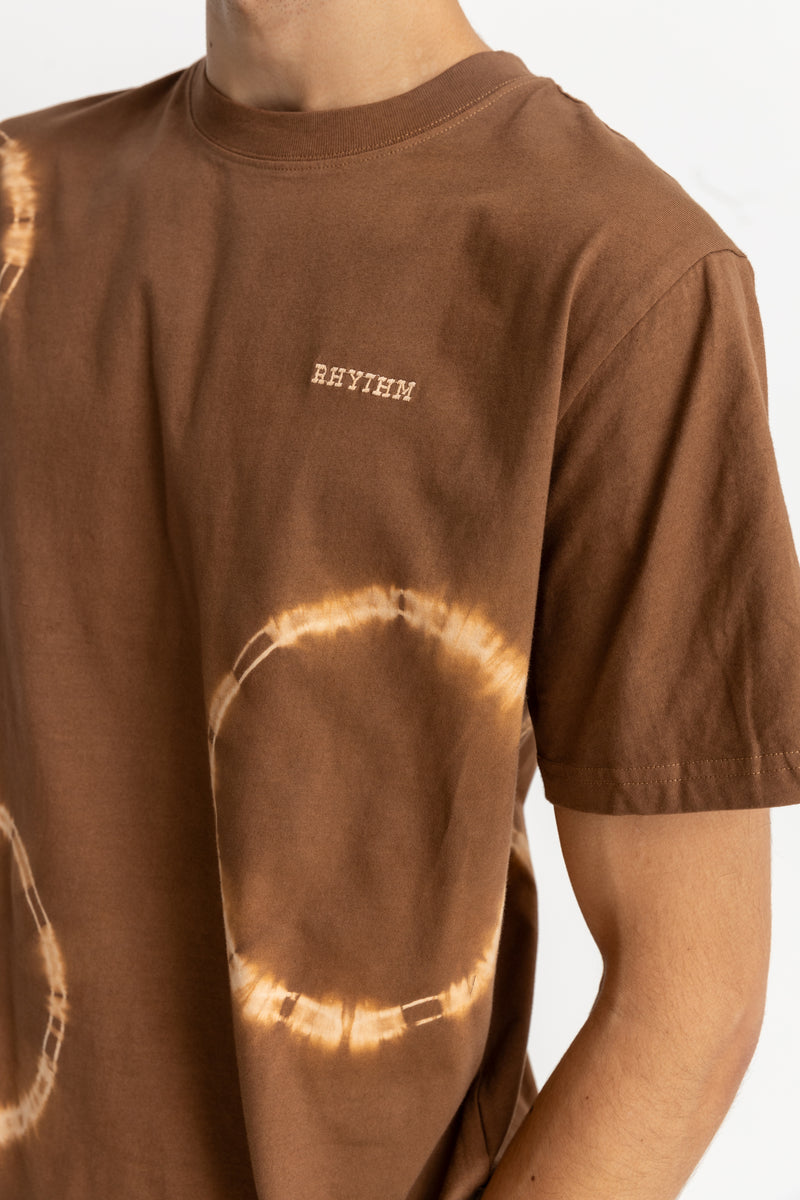 Tie Dye Ss T-Shirt Chocolate