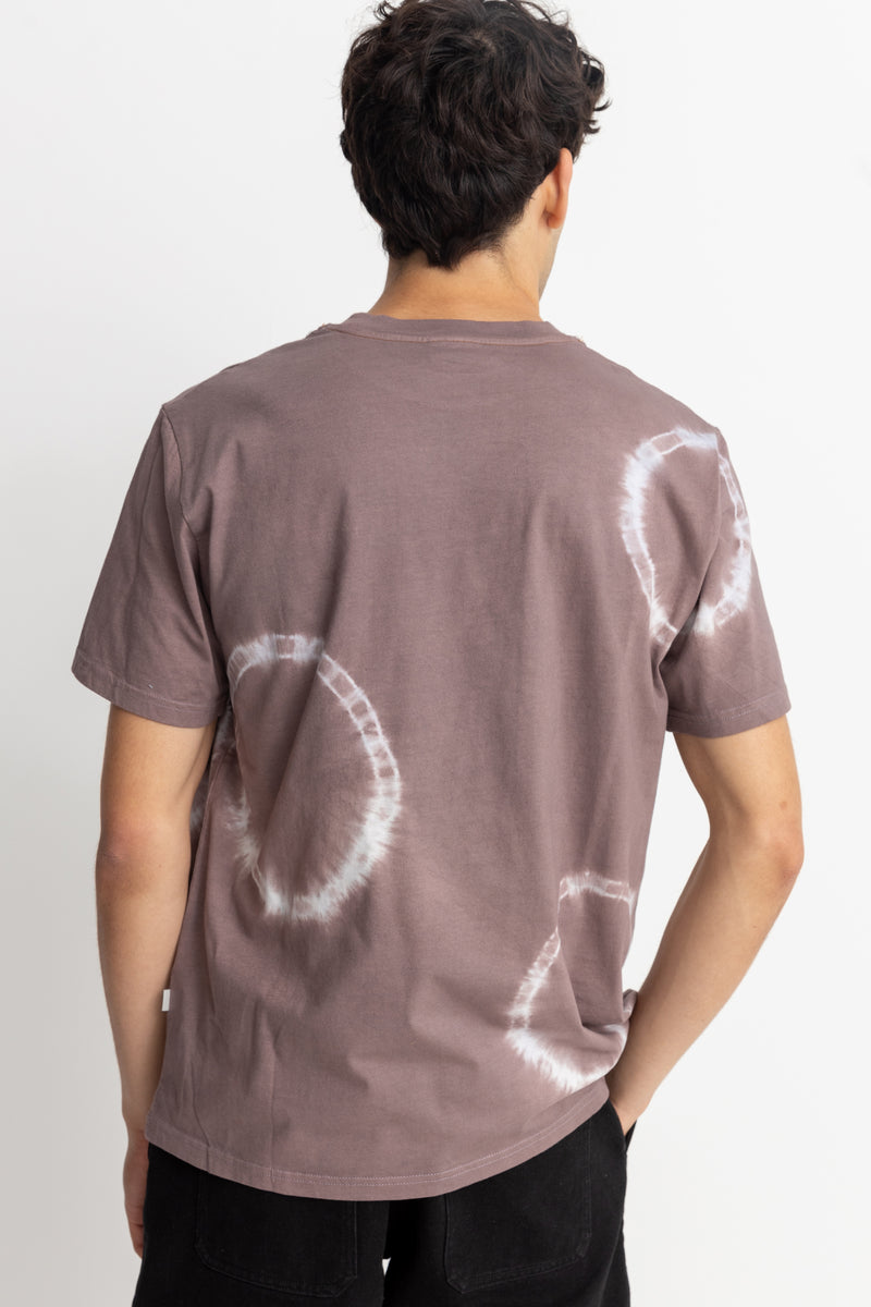 Tie Dye Ss T-Shirt Plum