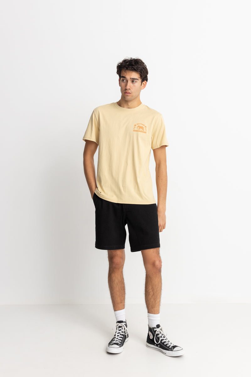 Tusk Ss T-Shirt Sand