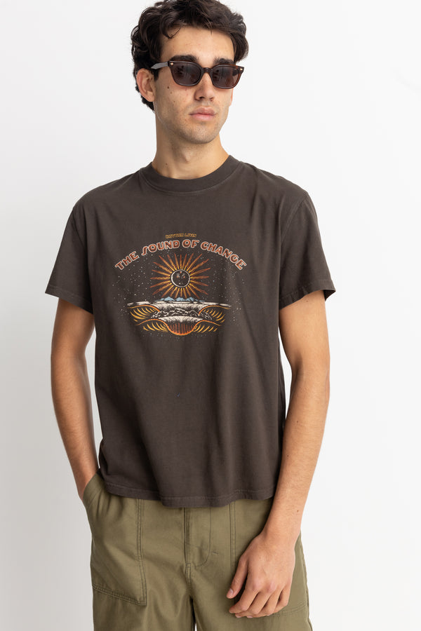Cosmic Band Ss T-Shirt Vintage Black