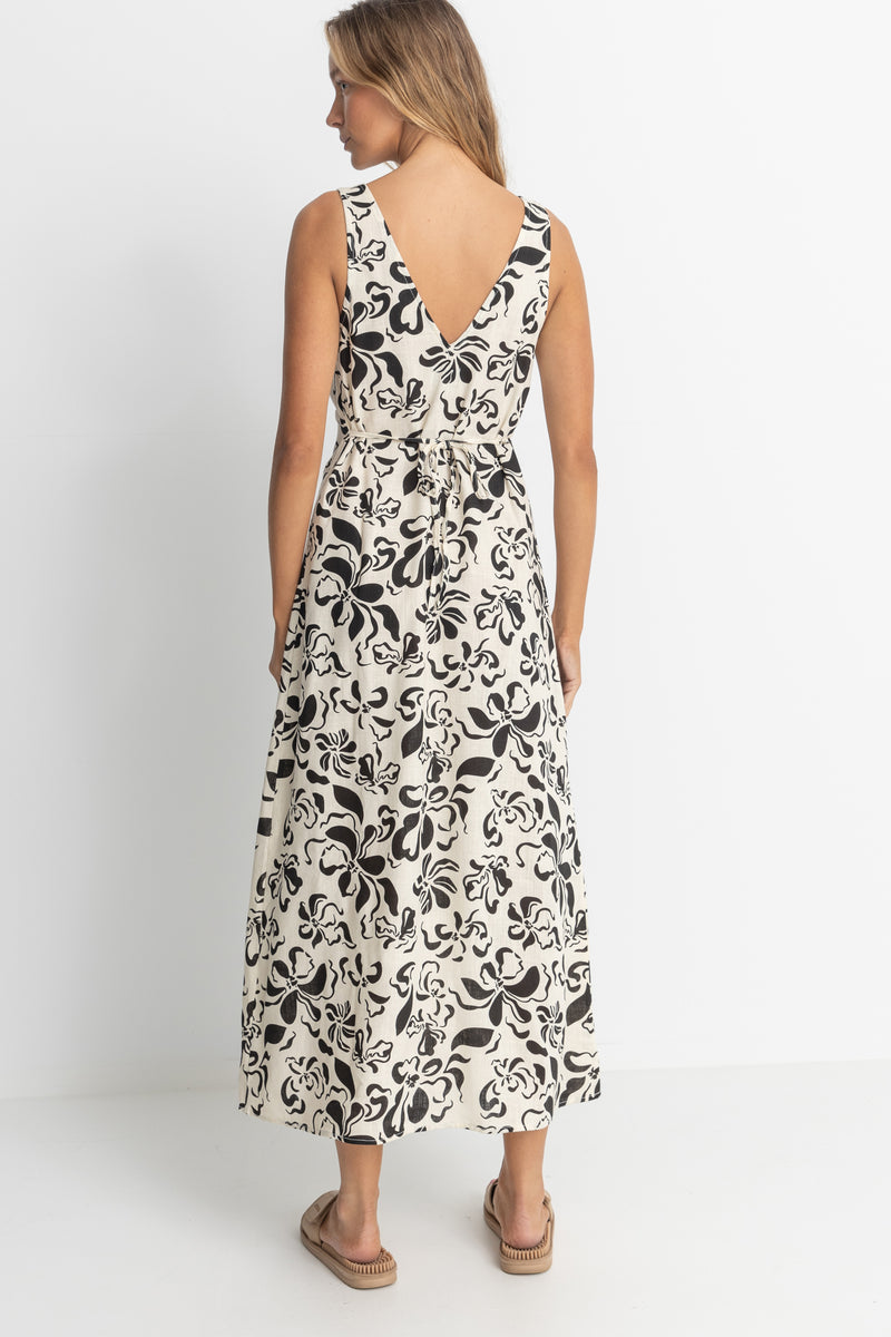 Sundance Floral Maxi Dress Natural