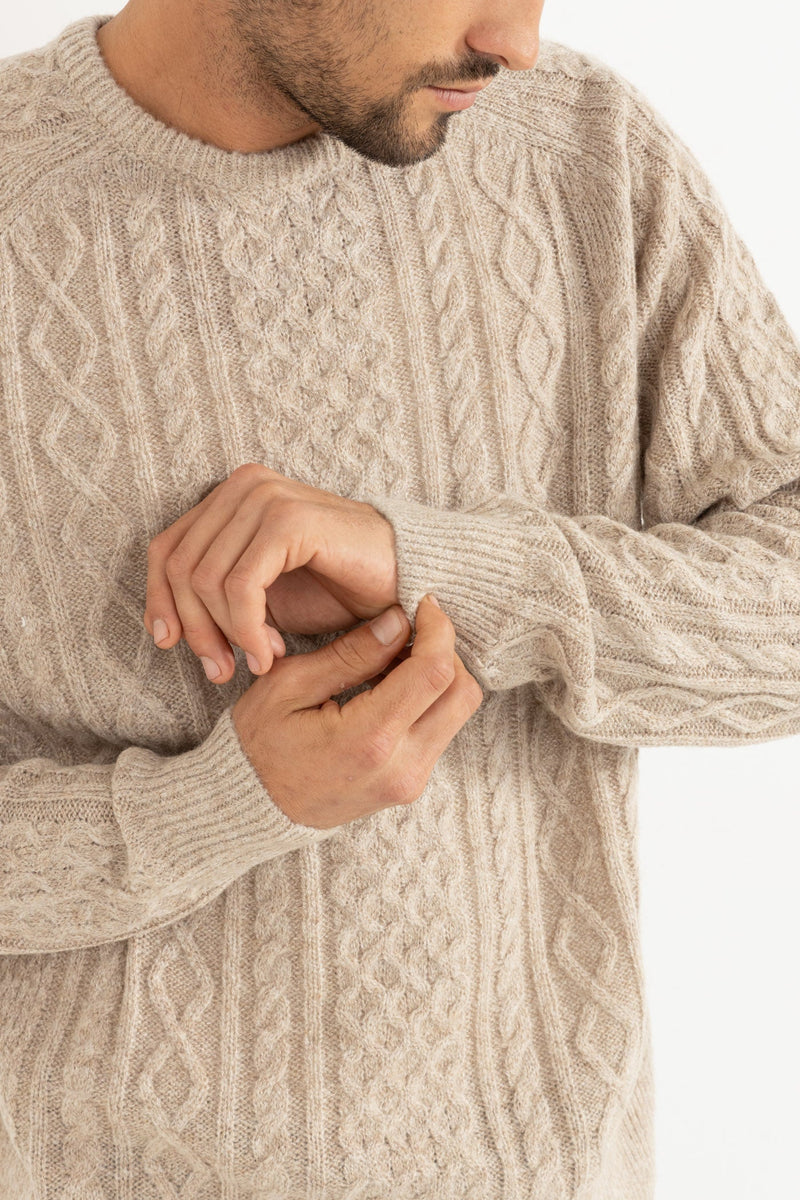 Mohair Fishermans Knit