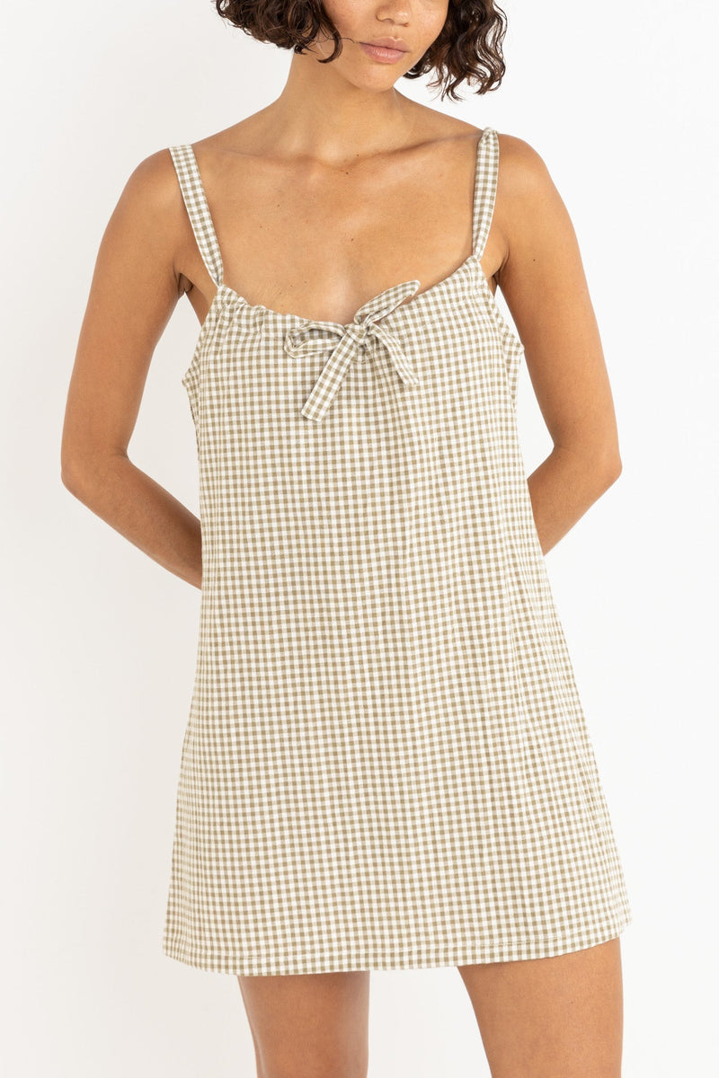Lola Check Slip Dress