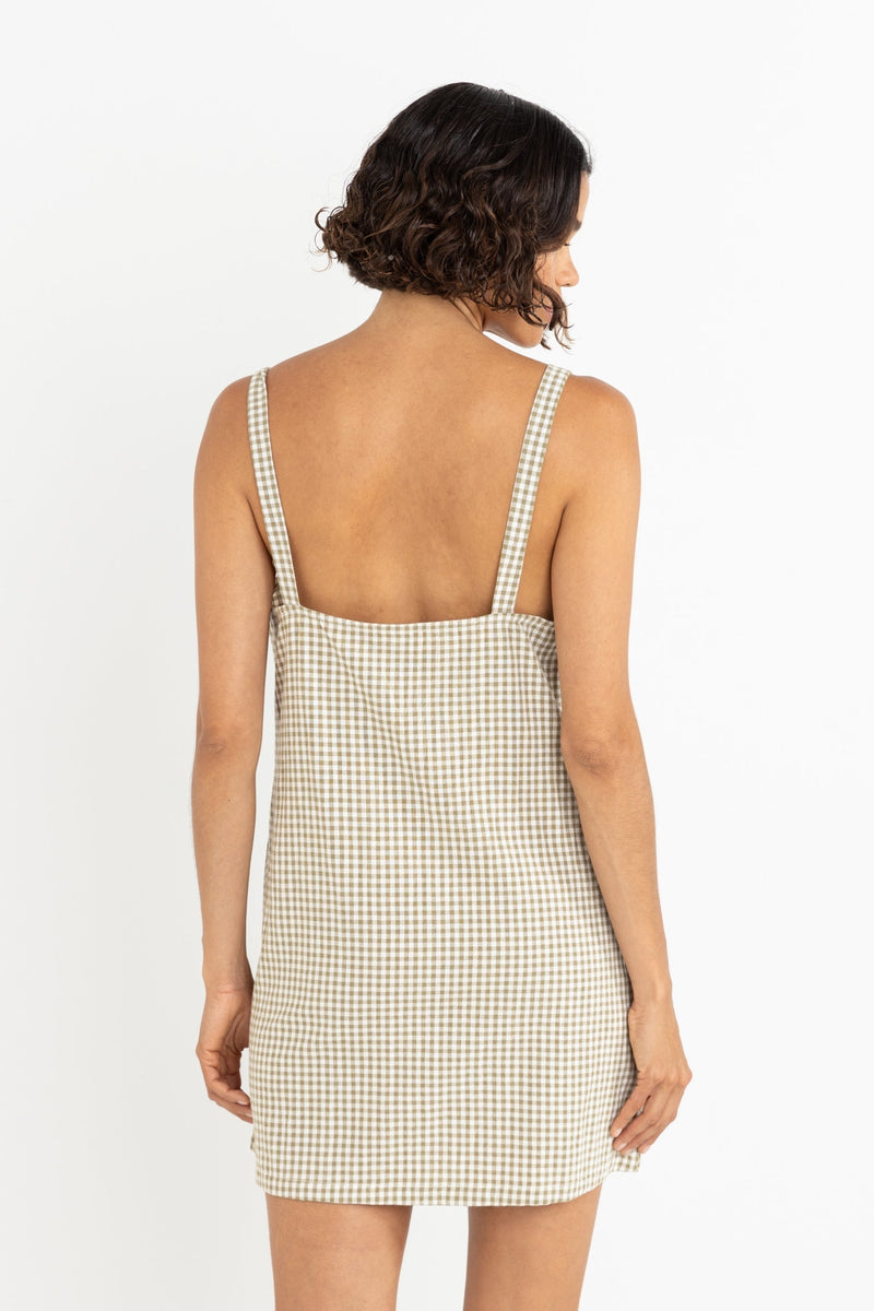 Lola Check Slip Dress