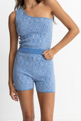 Journey Knit Short Blue