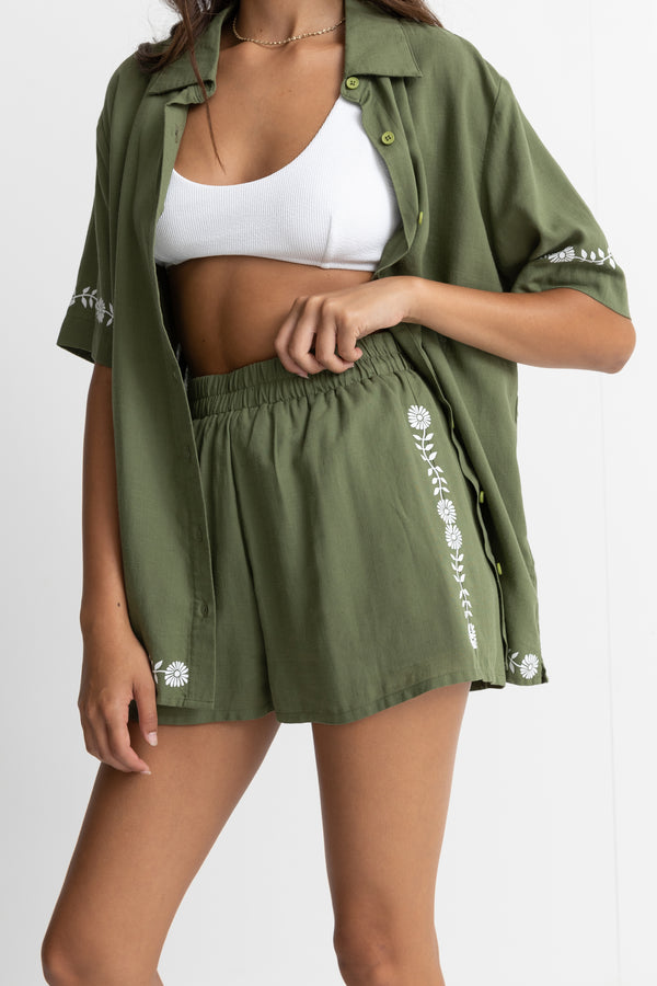Juno Short Olive