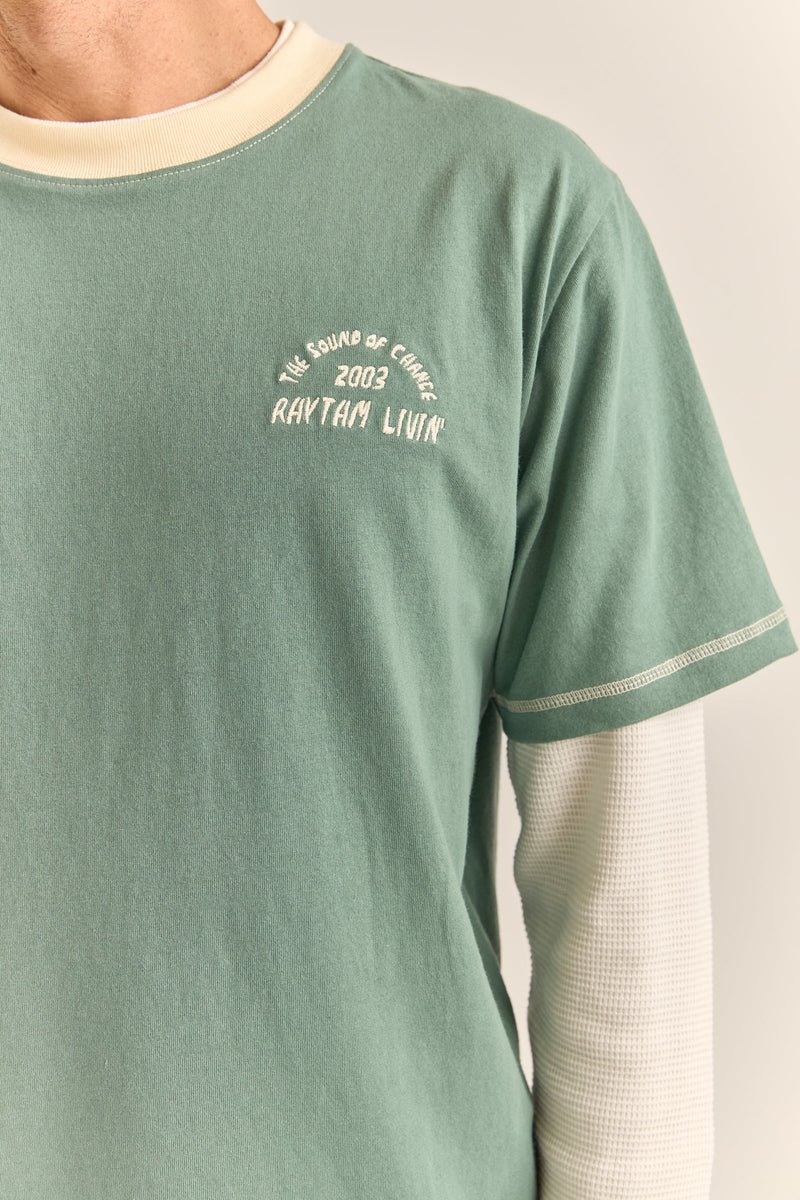 Oh Three Ss T-Shirt Teal