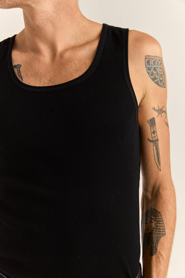 Everyday Singlet Vintage Black