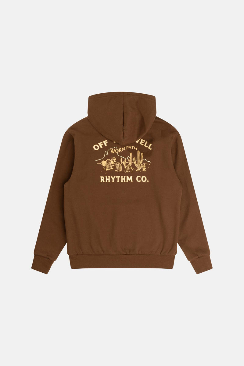 Worn Path Fleece Hood Brown