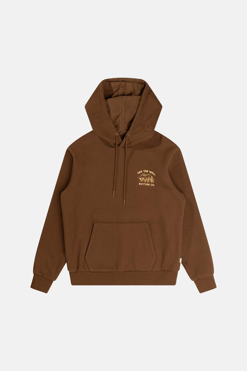 Worn Path Fleece Hood Brown