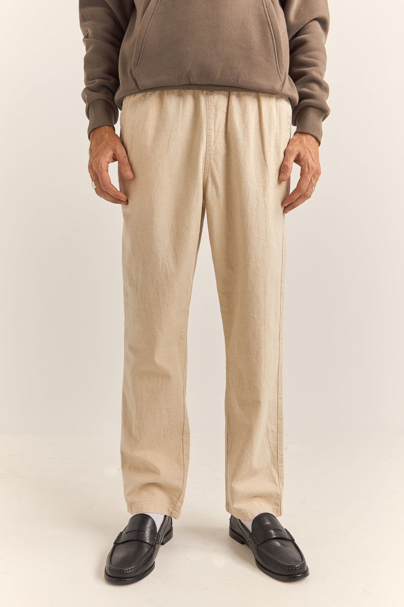 Linen Jam Pant Bone