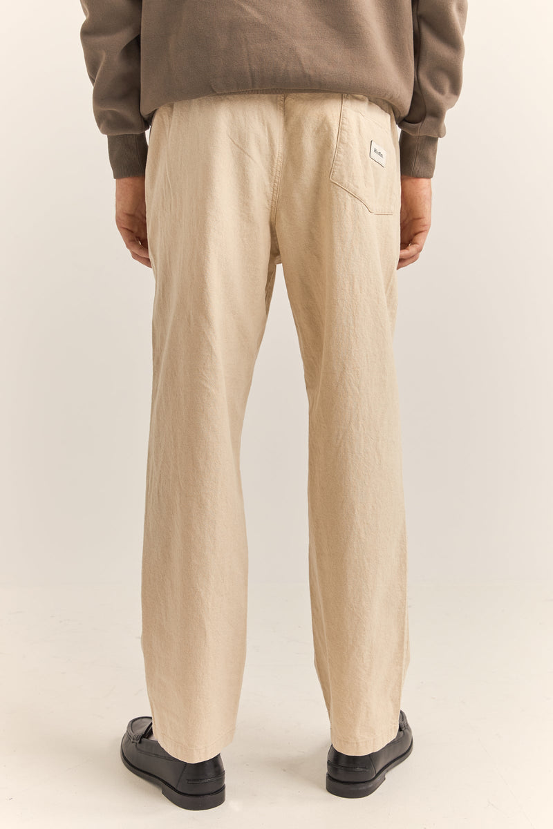 Linen Jam Pant Bone