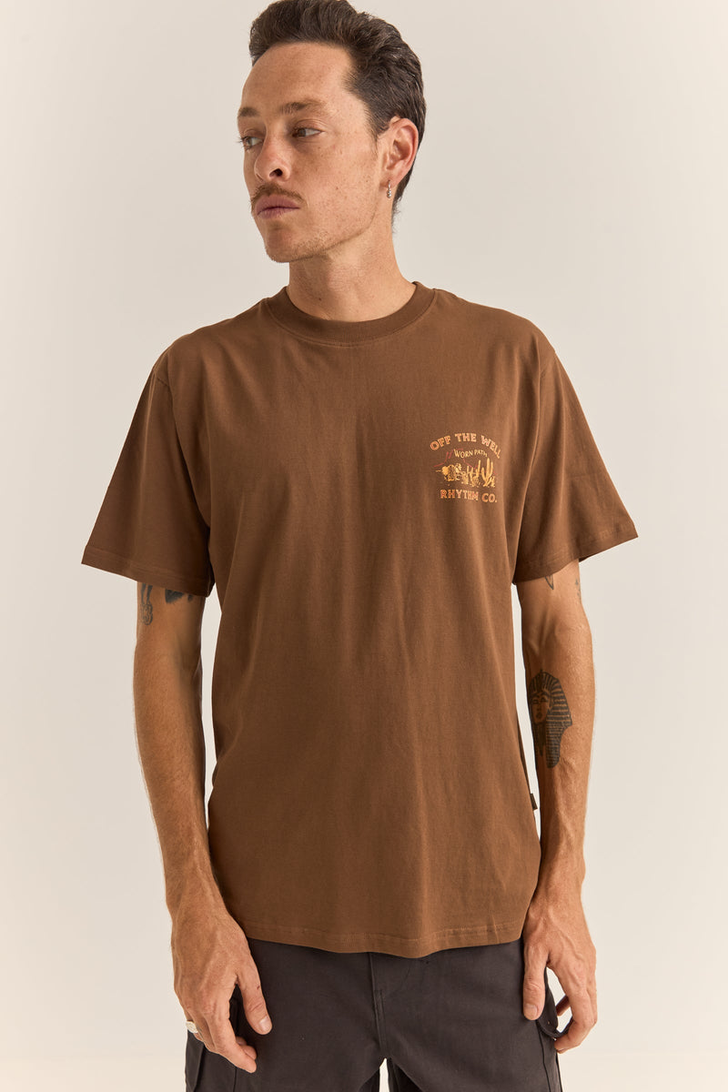 Worn Path Ss T-Shirt Chocolate