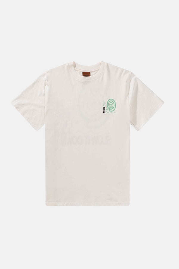 Snail Vintage Ss T-Shirt Vintage White