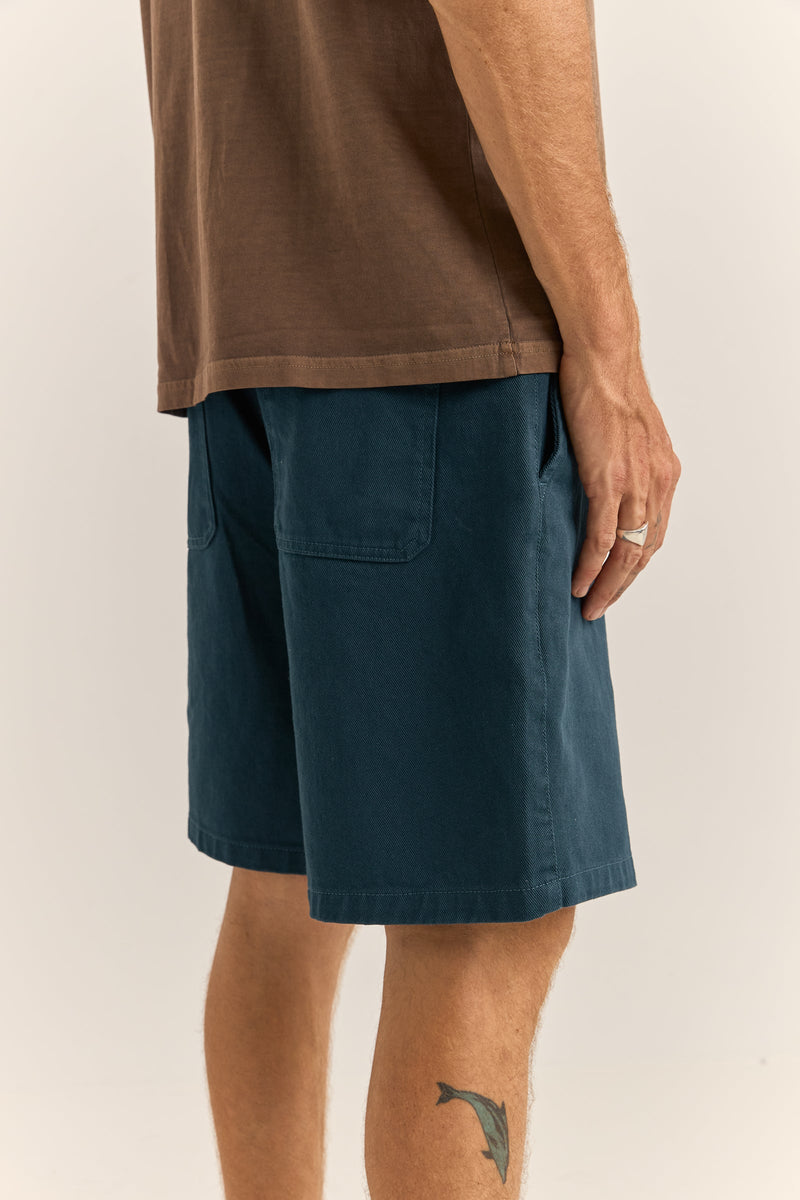 Essential Twill Short Petrol