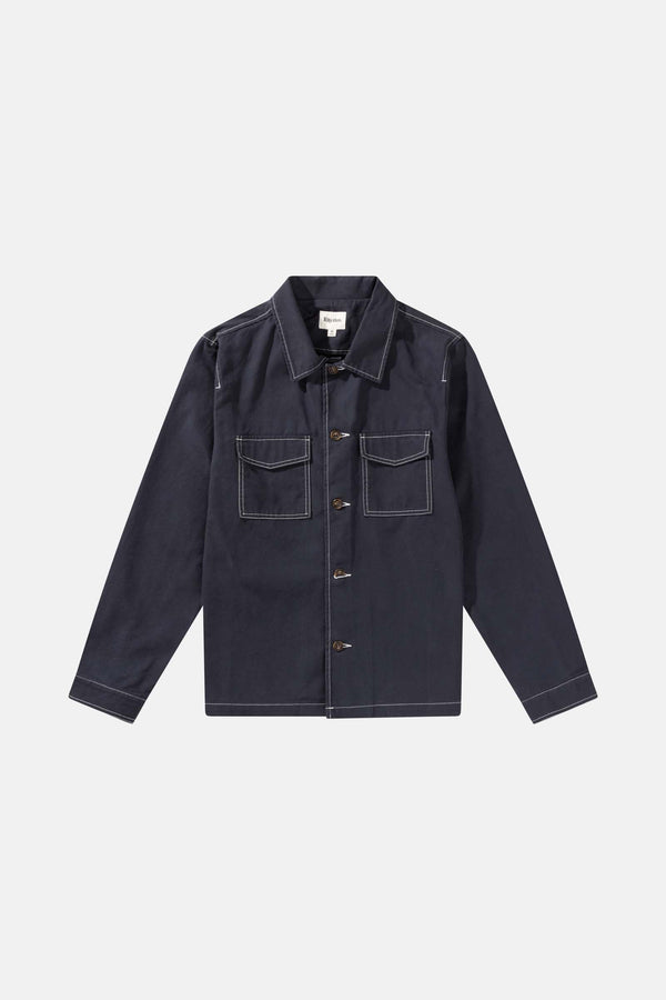 Canvas Overshirt Indigo