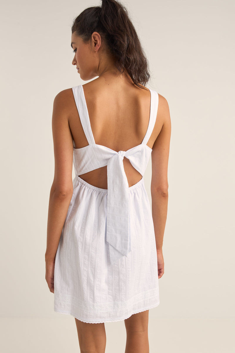 Brighton Mini Dress White