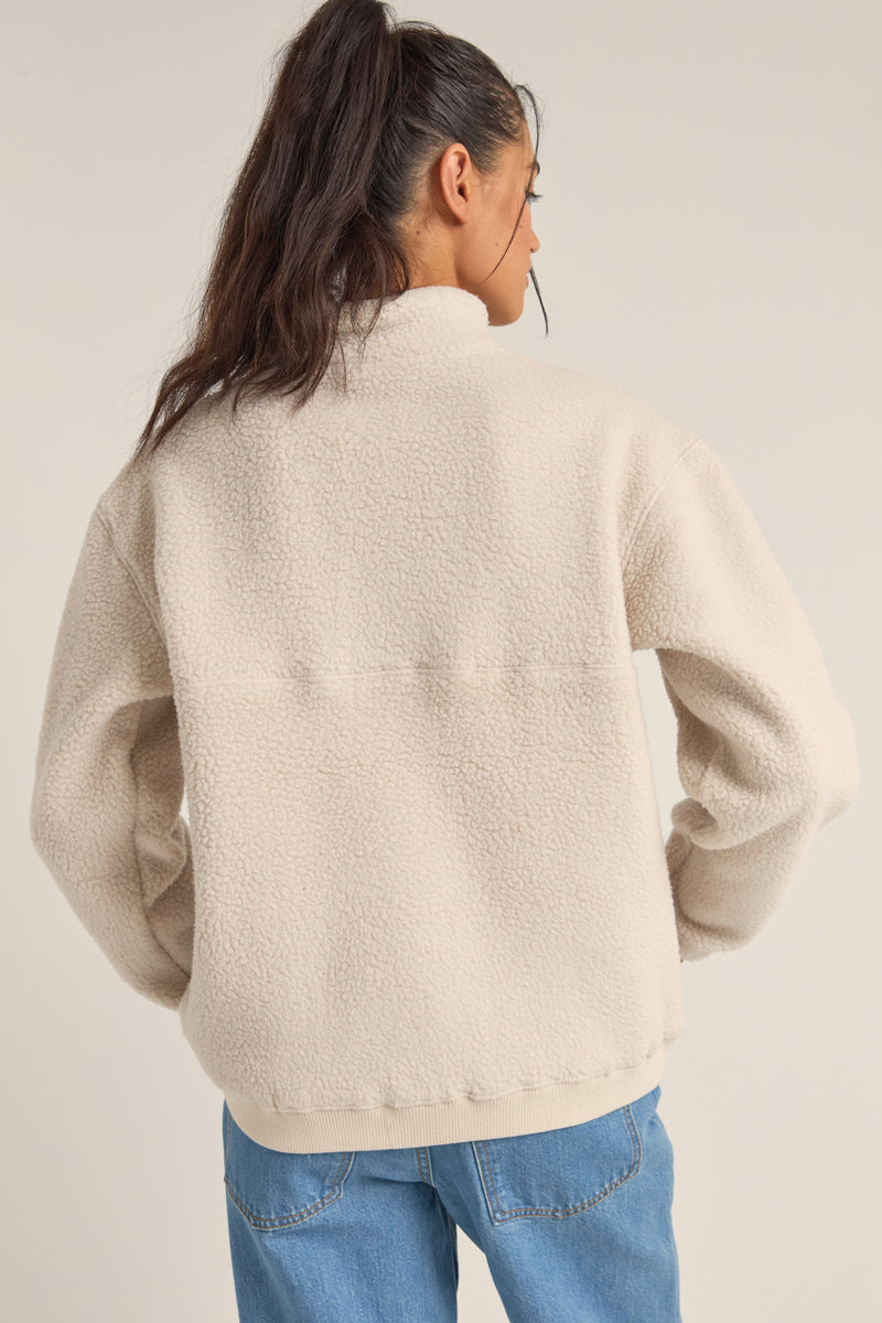 Sherpa 1-4 Fleece Cream