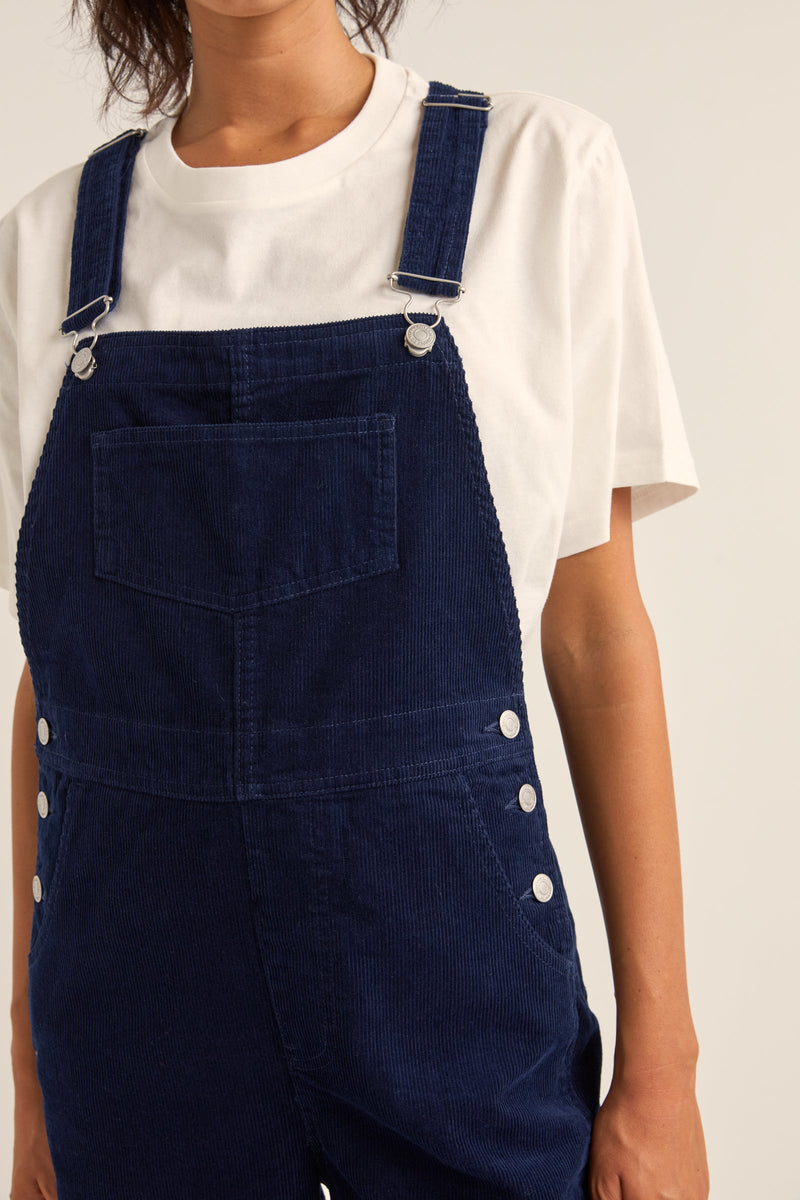 Cord Overalls Navy