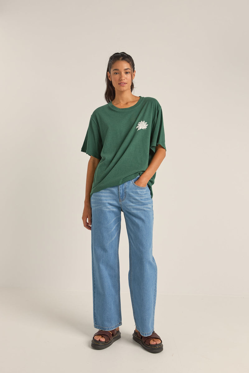 La Rosa Oversized T-Shirt Green