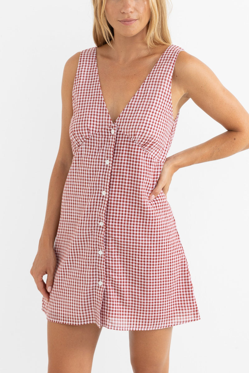 Lola Check Mini Dress