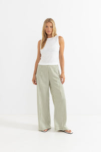 Cove Stripe Wide Leg Pant