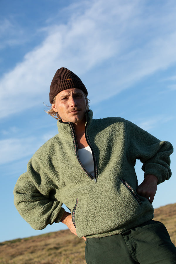 Sherpa Pullover Sage
