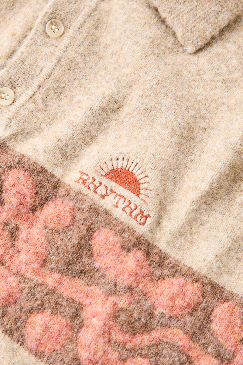 Floragraph Knit Sand