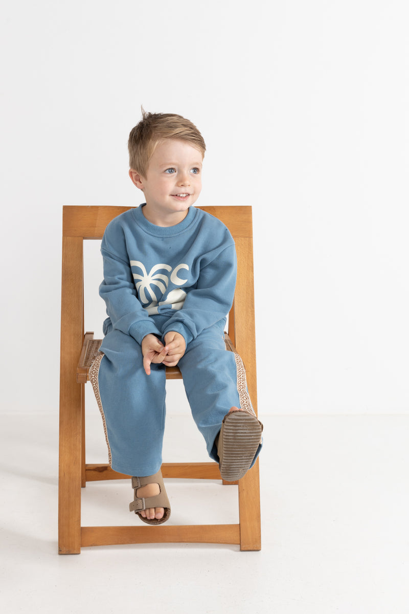 Kids Heritage Pant Blue