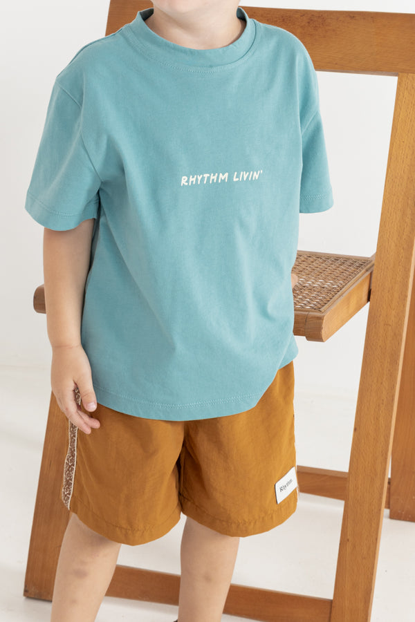 Kids Oasis SS T-Shirt Seafoam