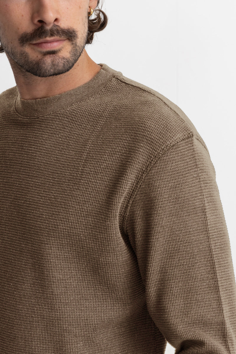 Essential Waffle Knit Chai