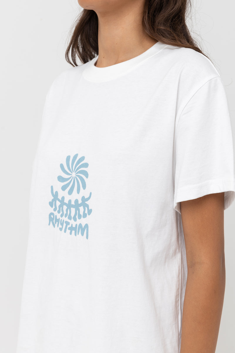 Pacific Band Tee White