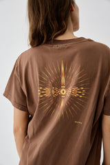 Radiant Band T-Shirt Brown