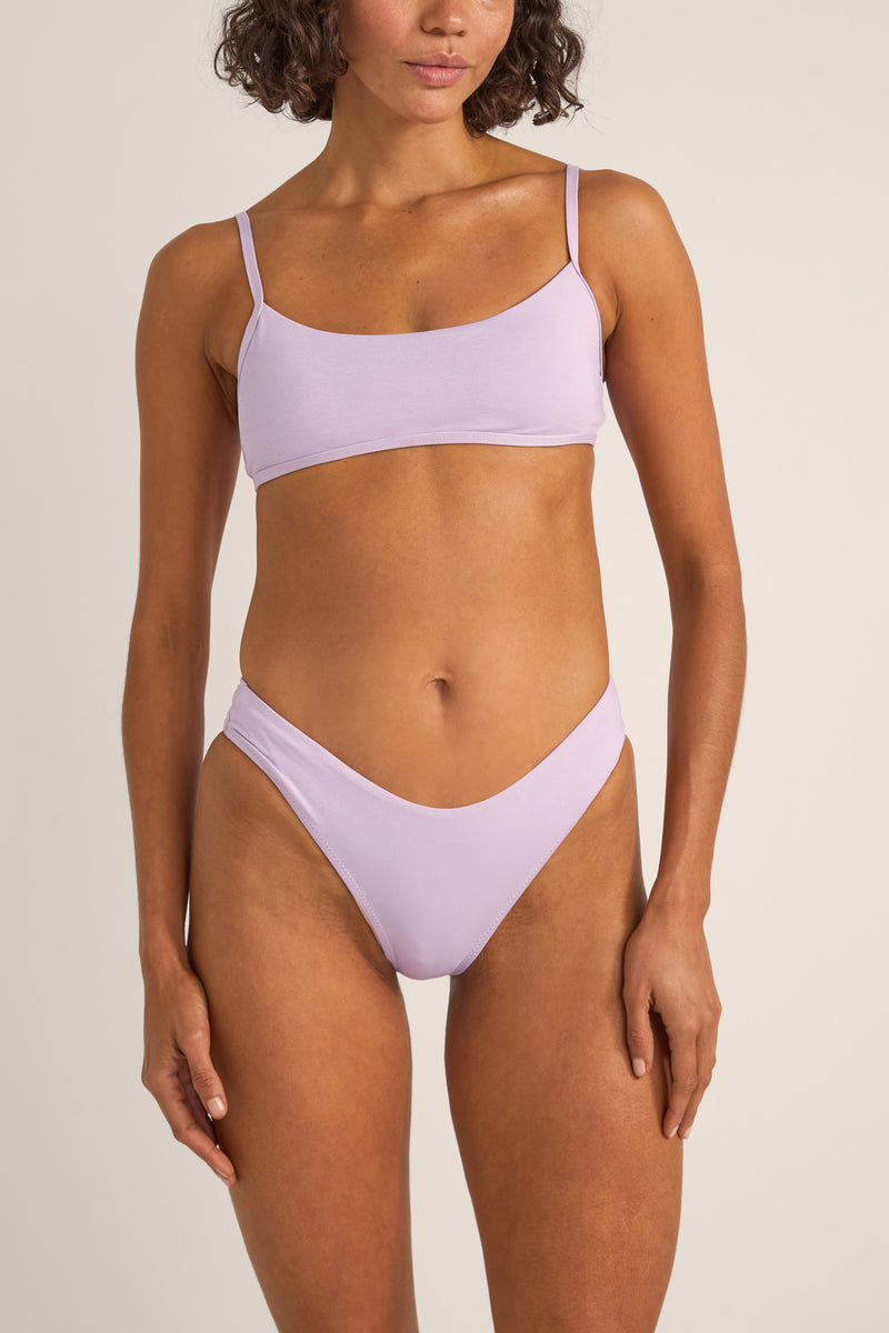 Giselle Crop Top Lilac